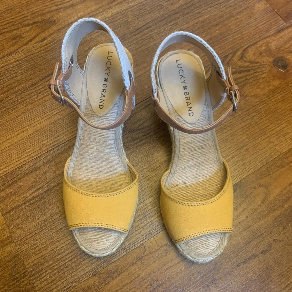 Lucky Brand these tan